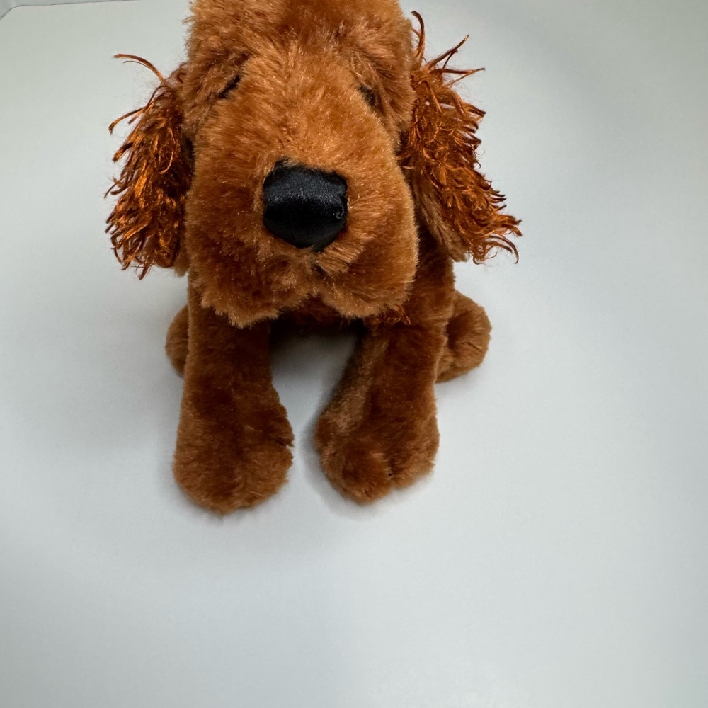 Webkinz Ganz Brown Irish Setter Dog Plush stuffed animal HM177 no code